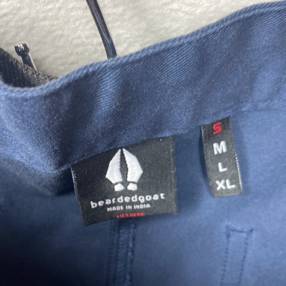 Bearded Goat Navy Blue Shorts Size Small - Picture 3 of 7
